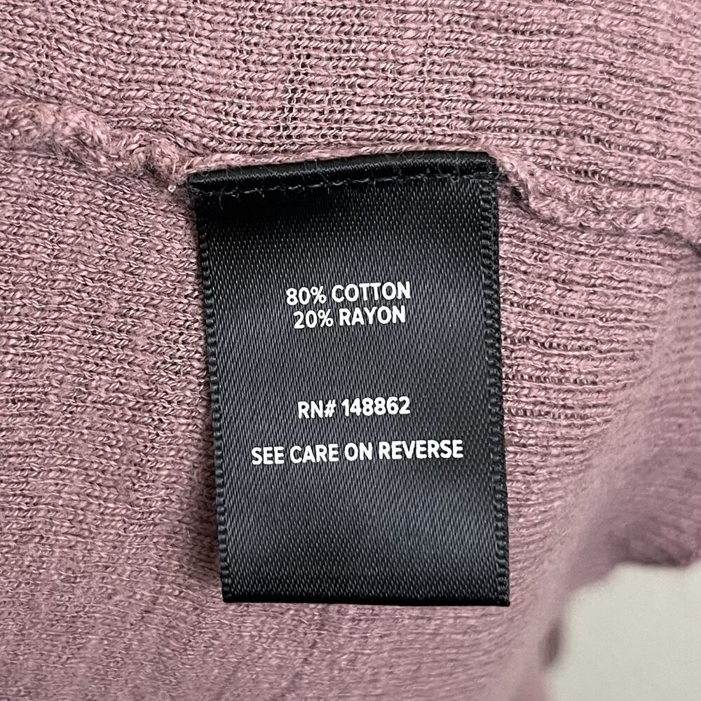 Torrid Slub Open Front Duster Cardigan Womens Plus Size 4 4X Rose Taupe Longline - Picture 6 of 6